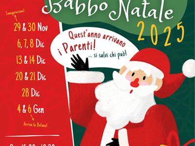 La Magica Casa di Babbo Natale 2025 a Pontremoli:  quest’anno a casa arrivano i parenti!