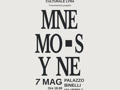 Mnemosyne a Carrara: progetto espositivo diffuso sul territorio di Carrara a cura di Ludovico Renzi, 7 maggio