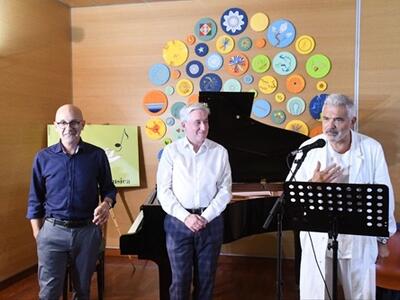 Massimo Marsili e Simone Soldati celebrano Giacomo Puccini all'ospedale Apuane di Massa per "Donatori di Musica"