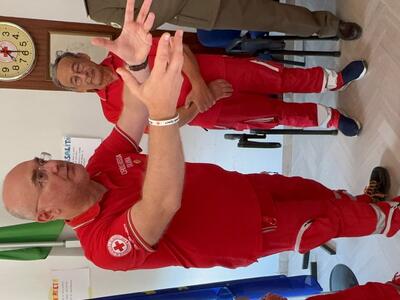 Il presidente nazionale di Croce Rossa in visita nella sede del comitato di Massa Carrara