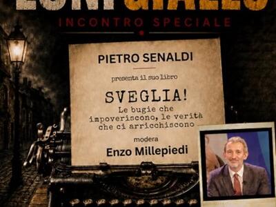 Luni Giallo, incontro speciale con Pietro Senaldi: ad Aulla si presenta "Sveglia!"