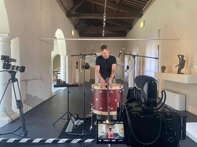 Al mudaC la presentazione di "Derma" il progetto 'in solo' del percussionista Massimiliano Furia, venerdì 17 aprile