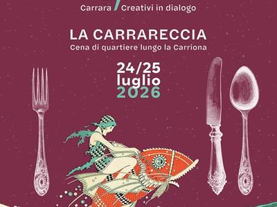 Con C/Art torna la Carrareccia: la cena sotto le stelle lungo la Carriona. Prenotazioni al via da lunedì 6 luglio