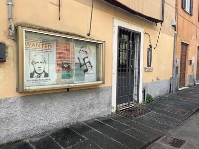 Massa, l'Associazione Arci 31 Settembre: "Le svastiche nel quartiere ebraico sono passate sotto silenzio"