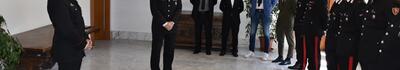 Massa: visita del Generale di Brigata Pierluigi Solazzo, Comandante della Legione Carabinieri Toscana