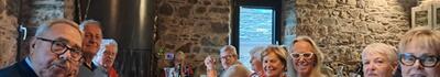 Incontro tra Accademici della Cucina Italiana all'agriturismo Le modeste di Piagna di Zeri