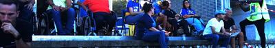 Noi disabili messi in un gazebo apartheid con scarsa visuale sul campo e con due guardie ad impedirci gli spostamenti: parla Francesca Salvi tifosa della Carrarese su sedia a rotelle