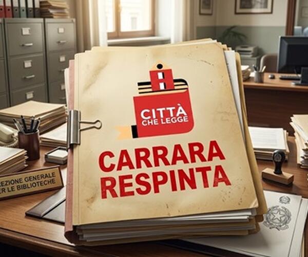 Bando nazionale Città che legge: il progetto  dell'assessorato alla cultura di Carrara  non raggiunge neppure il punteggio minimo: il consigliere Mirabella critica  la gestione dell'assessore Dazzi