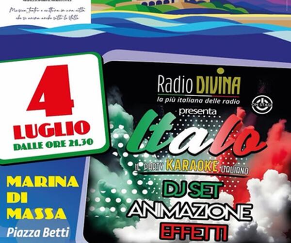 Radio Nostalgia esclusa dagli eventi estivi a favore di Radio Divina del gruppo editoriale legato al fidanzato dell'assessore al turismo di Massa Giorgia Garau: Benedetti di Futuro Nazionale chiede chiarimenti
