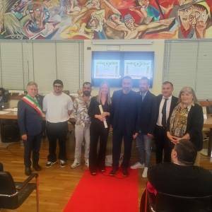 i due premiati speciali_ Paola Turchi e Cristian Baruzzo