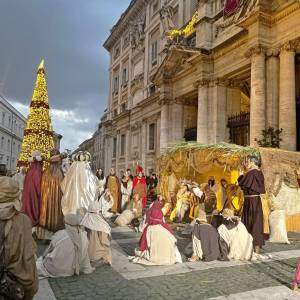 Presepe Vivente Roma Foto repertorio figuranti Presepe Vivente Equi  (2)