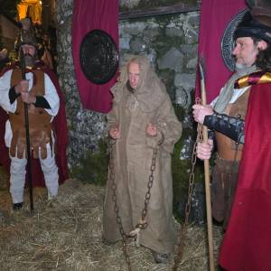 Presepe Vivente Equi Terme 2025  (10) Giuseppe Spinetti vincitore de La Corrida 2024 nei panni del prigioniero dei romani