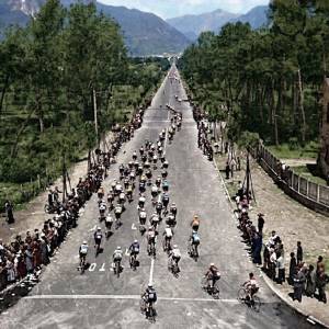 passaggio Giro viale Roma 1957