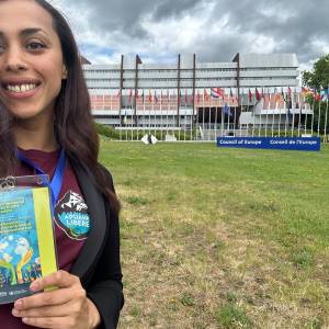 Apuane Libere al Forum europeo 2 volontaria Sofia