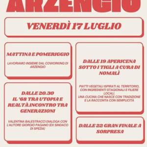 Arzengio 17 luglio 2026